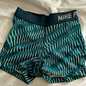 Nike pro spandex shorts